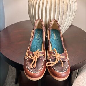 Sperry Women's Dark Brown Leather Loafers